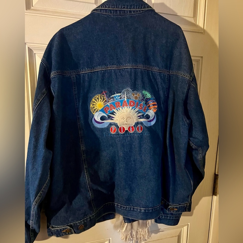 Vintage Disneyland Resort XL Denim Jacket with Lights - Picture 3 of 10